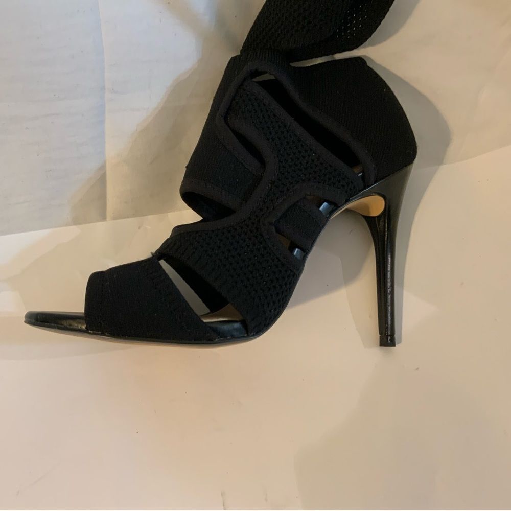 Zara Basic Collection Ankle Strap Heels Elastic M… - image 3